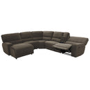 Homelegance Shreveport Reclining 6 pc Sectional 8238*6LCRR IMAGE 4