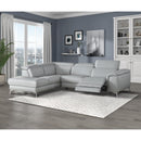Homelegance Sectionals Power Reclining Leather 2 pc Sectional 8256GY*2LRPW IMAGE 16