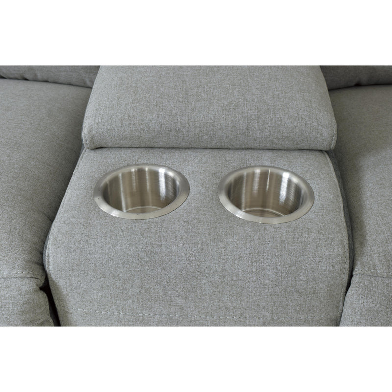 Homelegance Maroni Power Reclining Fabric Loveseat 8259-2CNPWH* IMAGE 5