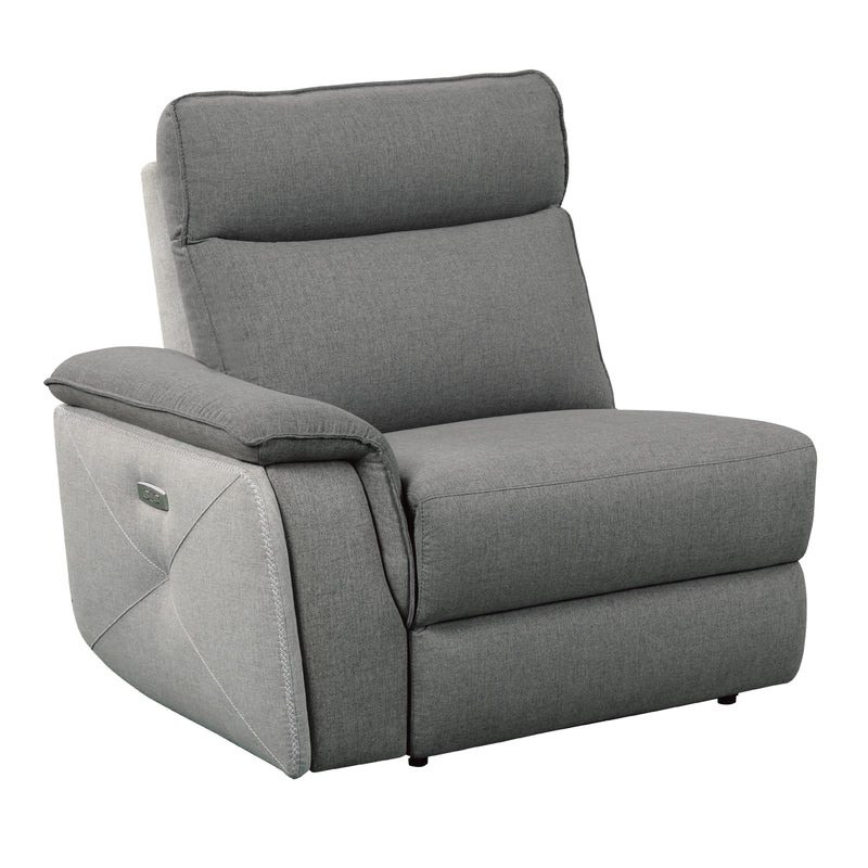 Homelegance Maroni Power Reclining Fabric Loveseat 8259DG-2CNPWH* IMAGE 5