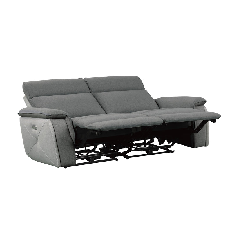 Homelegance Maroni Power Reclining Fabric Loveseat 8259DG-2PWH* IMAGE 3