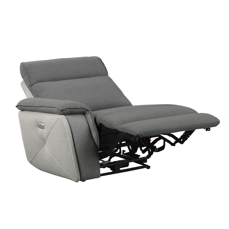 Homelegance Maroni Power Reclining Fabric Loveseat 8259DG-2PWH* IMAGE 6