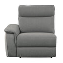 Homelegance Maroni Power Reclining Fabric Sofa 8259DG-3PWH* IMAGE 4
