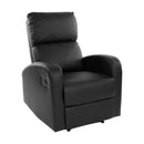 Homelegance Mendon Leather Look Recliner 8404BK-1 IMAGE 2