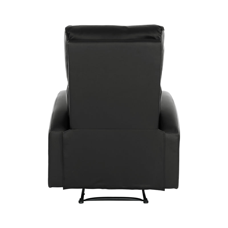 Homelegance Mendon Leather Look Recliner 8404BK-1 IMAGE 4