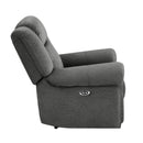Homelegance Brennen Power Fabric Recliner 9204CC-1PW IMAGE 3