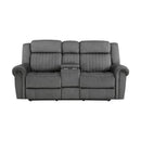 Homelegance Brennen Power Reclining Fabric Loveseat 9204CC-2PW IMAGE 1