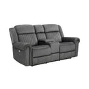Homelegance Brennen Power Reclining Fabric Loveseat 9204CC-2PW IMAGE 2