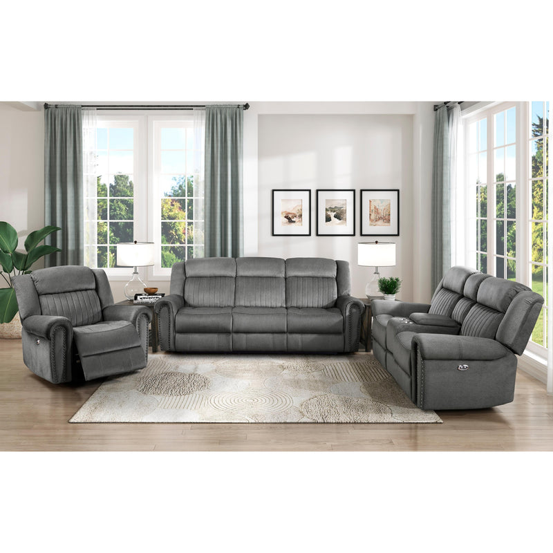 Homelegance Brennen Power Reclining Fabric Loveseat 9204CC-2PW IMAGE 7