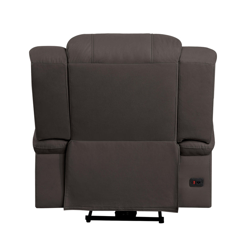 Homelegance Camryn Power Fabric Recliner 9207CHC-1PW IMAGE 4