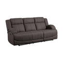 Homelegance Camryn Reclining Fabric Sofa 9207CHC-3 IMAGE 2