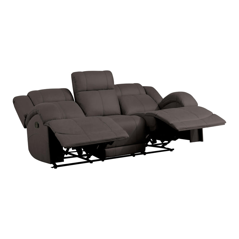 Homelegance Camryn Reclining Fabric Sofa 9207CHC-3 IMAGE 4