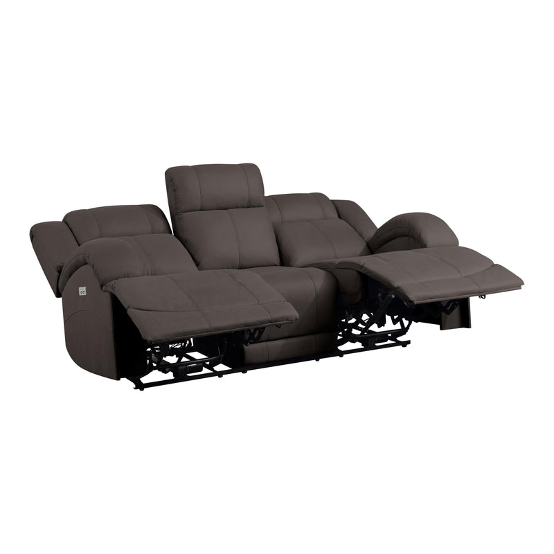 Homelegance Camryn Power Reclining Fabric Sofa 9207CHC-3PW IMAGE 4