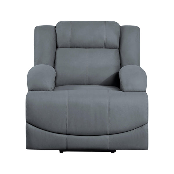 Homelegance Camryn Power Fabric Recliner 9207GPB-1PW IMAGE 1