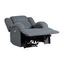 Homelegance Camryn Power Fabric Recliner 9207GPB-1PW IMAGE 5