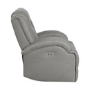 Homelegance Camryn Power Fabric Recliner 9207GRY-1PW IMAGE 3