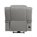 Homelegance Camryn Power Fabric Recliner 9207GRY-1PW IMAGE 4