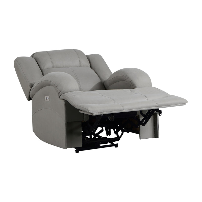 Homelegance Camryn Power Fabric Recliner 9207GRY-1PW IMAGE 5
