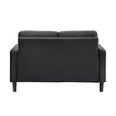 Homelegance Beven Stationary Fabric Loveseat 9208BK-2 IMAGE 4