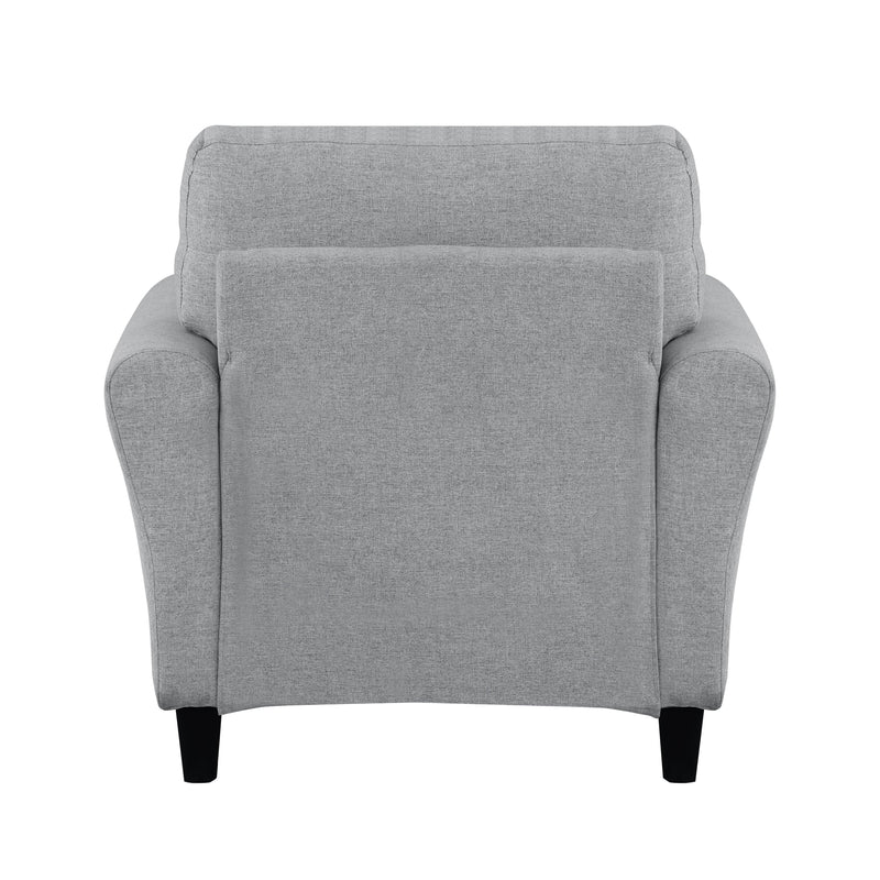 Homelegance Ellery Stationary Fabric Chair 9209DG-1 IMAGE 4