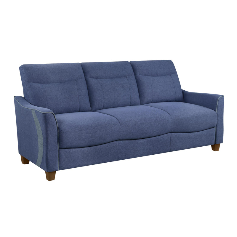 Homelegance Harstad Stationary Fabric Sofa 9236BU-3 IMAGE 2