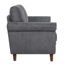 Homelegance Kinsale Stationary Fabric Loveseat 9240DGY-2 IMAGE 3
