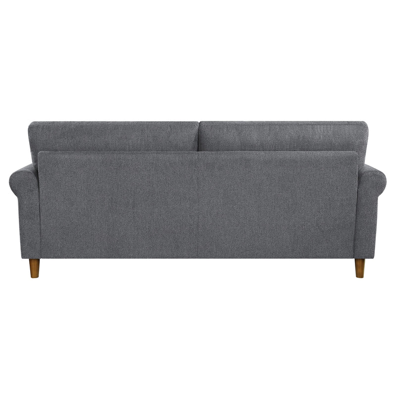 Homelegance Kinsale Stationary Fabric Sofa 9240DGY-3 IMAGE 3