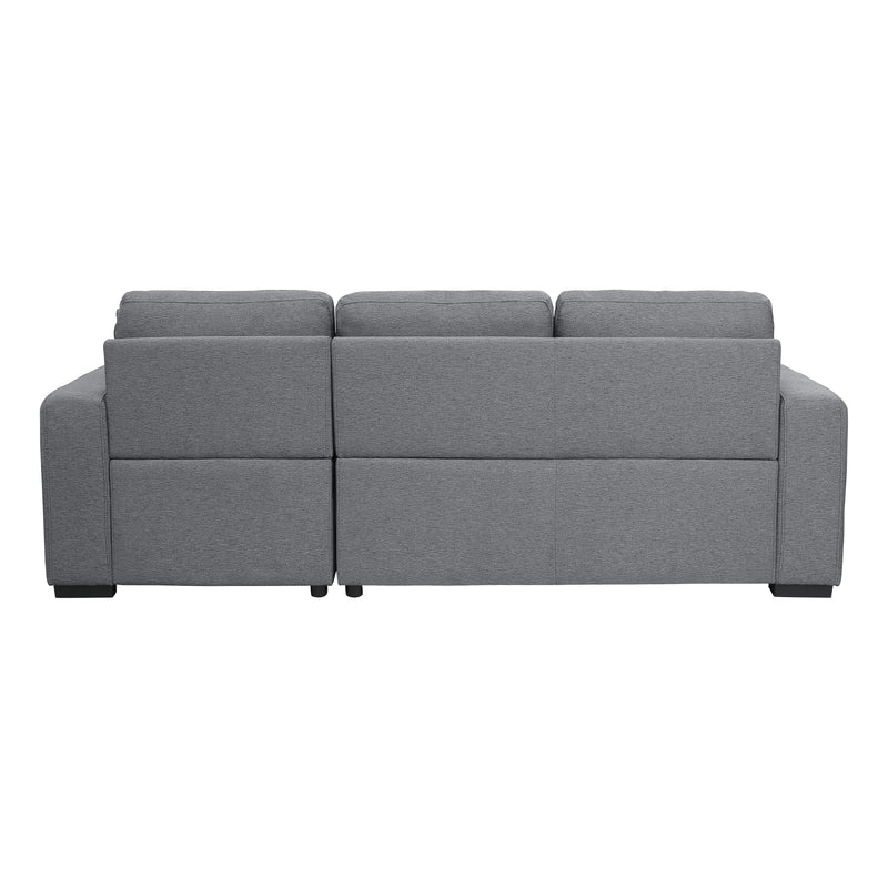 Homelegance Solomon Fabric 2 pc Sectional 9313GY*22LRC IMAGE 5