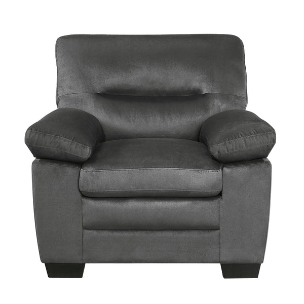 Homelegance Keighly Stationary Fabric Chair 9328DG-1 IMAGE 1