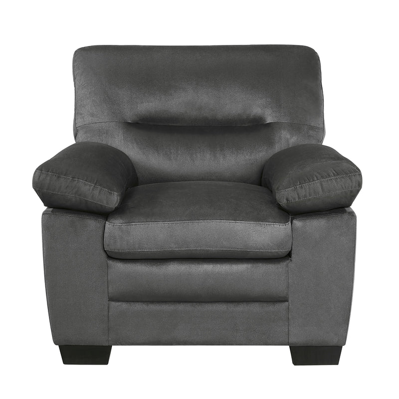 Homelegance Keighly Stationary Fabric Chair 9328DG-1 IMAGE 1
