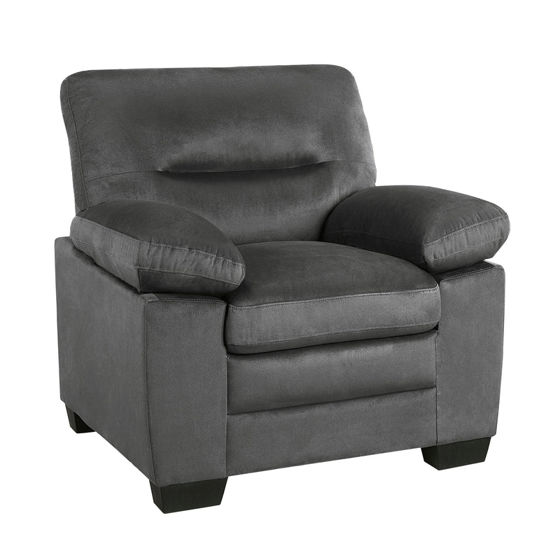 Homelegance Keighly Stationary Fabric Chair 9328DG-1 IMAGE 2