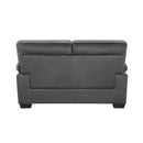 Homelegance Keighly Stationary Fabric Loveseat 9328DG-2 IMAGE 3