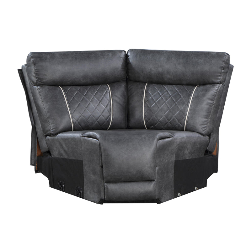 Homelegance Gabriel Power Reclining Fabric 6 pc Sectional 9377GRY*6LCRRPW IMAGE 10