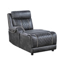 Homelegance Gabriel Power Reclining Fabric 6 pc Sectional 9377GRY*6LCRRPW IMAGE 6