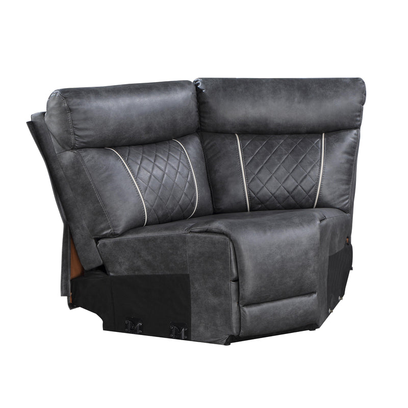 Homelegance Gabriel Power Reclining Fabric 6 pc Sectional 9377GRY*6LRRCPW IMAGE 15
