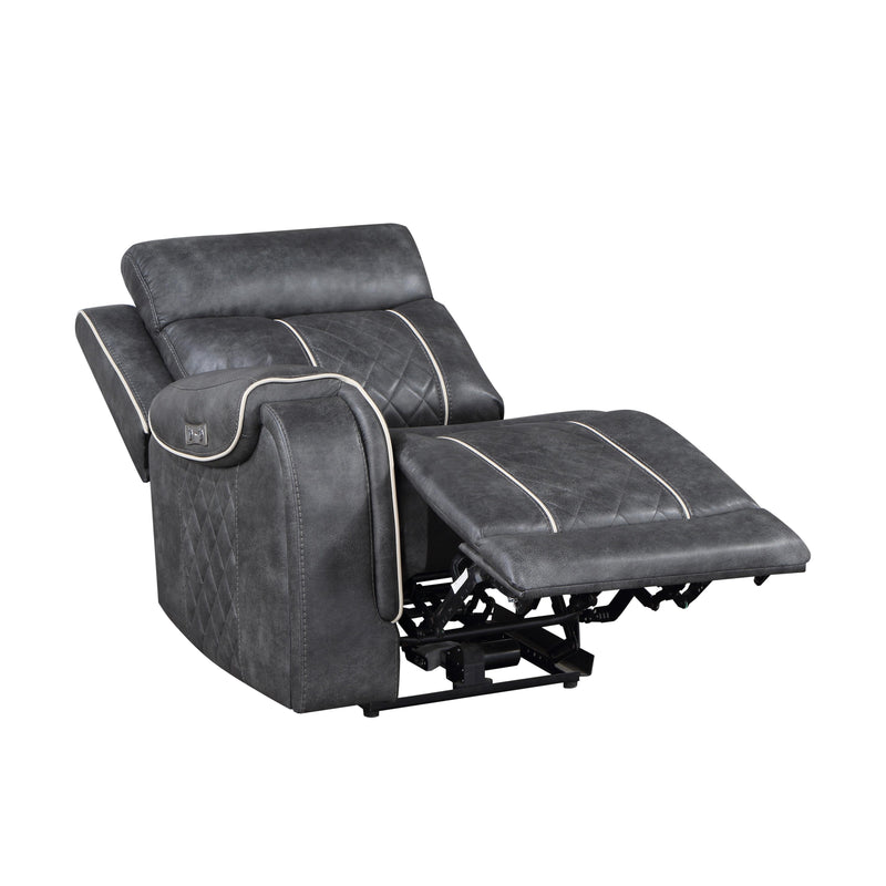 Homelegance Gabriel Power Reclining Fabric 6 pc Sectional 9377GRY*6LRRCPW IMAGE 7