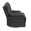 Homelegance Fabian Swivel Glider Recliner 9388GRY-1 IMAGE 3