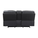 Homelegance Fabian Reclining Loveseat 9388GRY-2 IMAGE 3