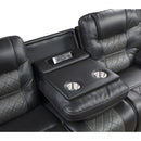 Homelegance Fabian Reclining Sofa 9388GRY-3 IMAGE 5