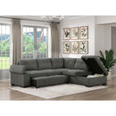 Homelegance Brooklyn Park Fabric Sleeper Sectional 9390DG*22LRC IMAGE 13