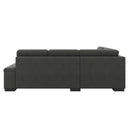 Homelegance Brooklyn Park Fabric Sleeper Sectional 9390DG*2LC2R IMAGE 6