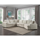 Homelegance Logansport Fabric Sleeper Sectional 9401BEG*42LRU IMAGE 13