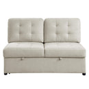 Homelegance Logansport Fabric Sleeper Sectional 9401BEG*42LRU IMAGE 7
