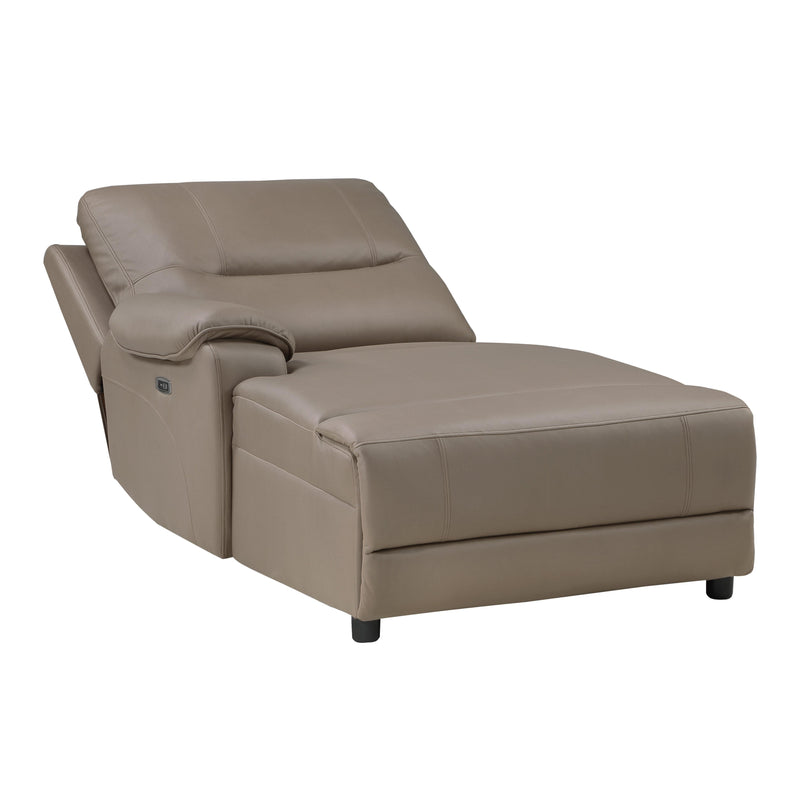 Homelegance LeGrande Power Reclining Leather 6 pc Sectional 9429TP*6LCRRPWH IMAGE 6