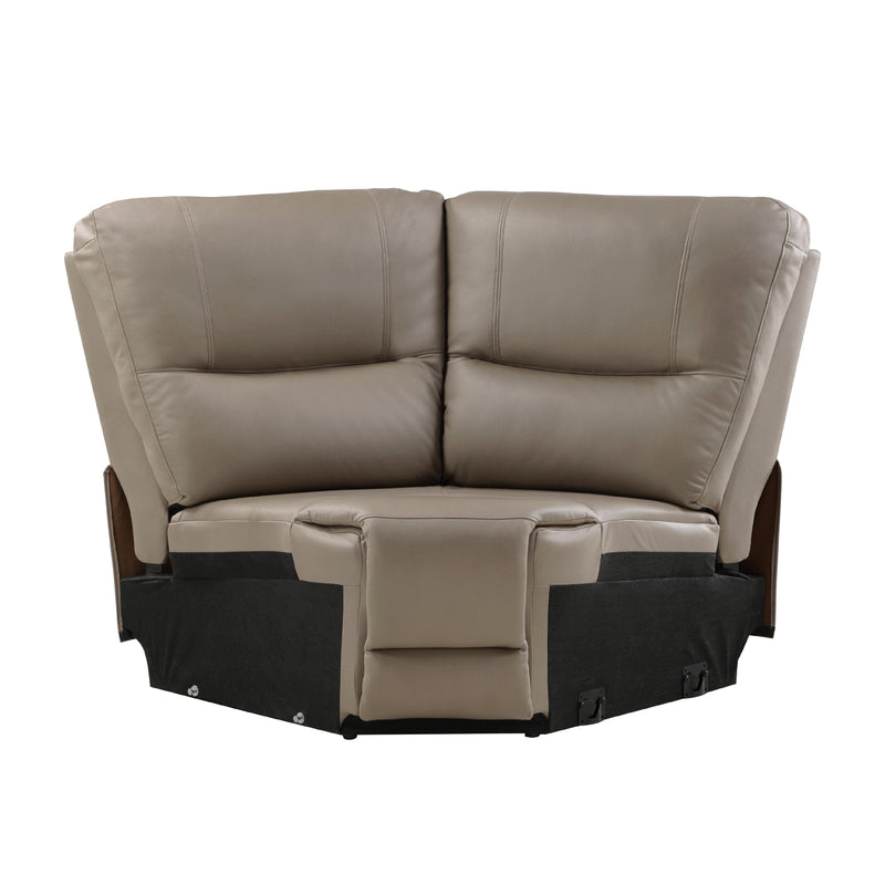 Homelegance LeGrande Power Reclining Leather 6 pc Sectional 9429TP*6LRRRPWH IMAGE 11