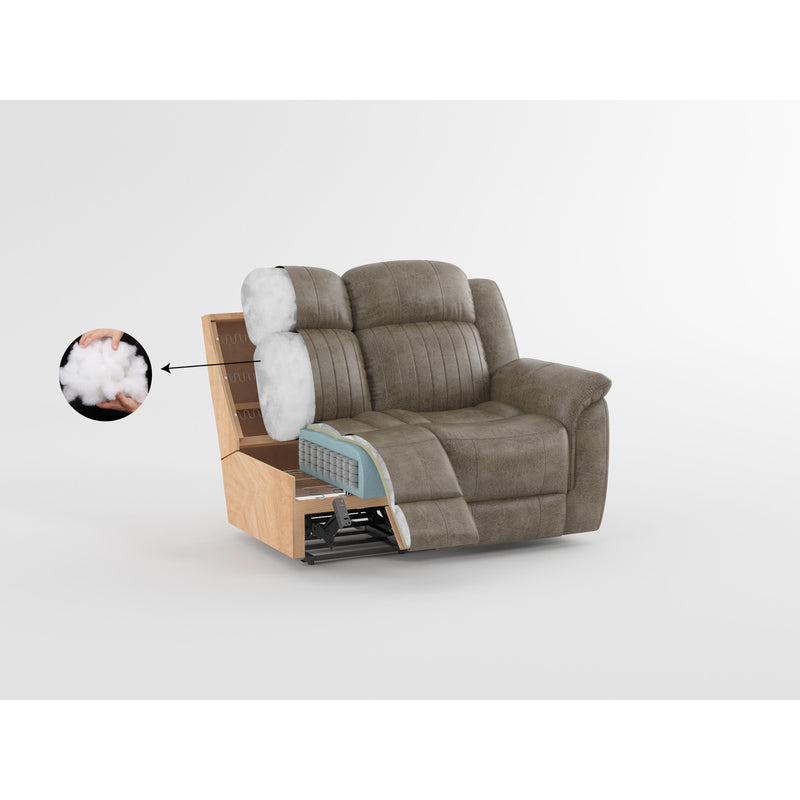 Homelegance Centeroak Reclining Fabric 3 pc Sectional 9479SDB*SC IMAGE 10