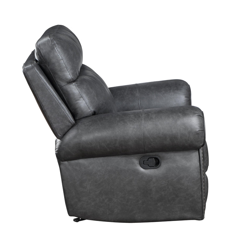 Homelegance Granville Glider Recliner 9488GY-1 IMAGE 3