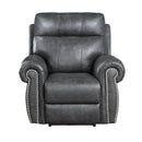 Homelegance Granville Power Recliner 9488GY-1PW IMAGE 1