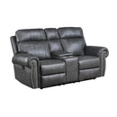 Homelegance Granville Reclining Loveseat 9488GY-2 IMAGE 2