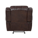 Homelegance Center Hill Glider Leather Match Recliner 9668NBR-1 IMAGE 4